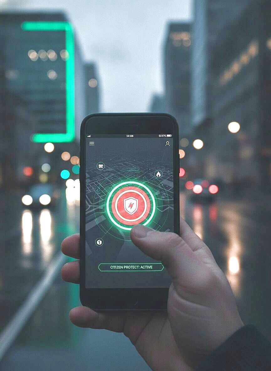 Aplicación de seguridad ciudadana